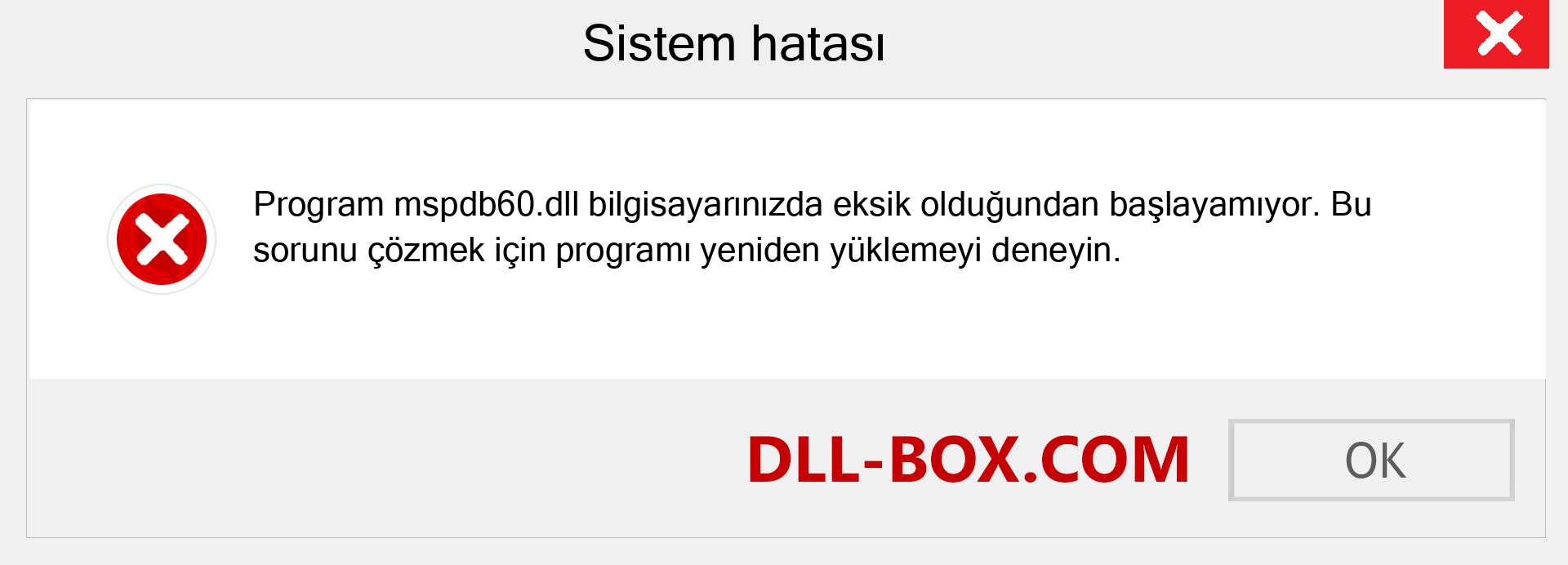 mspdb60.dll dosyası eksik mi? Windows 7, 8, 10 için İndirin - Windows'ta mspdb60 dll Eksik Hatasını Düzeltin, fotoğraflar, resimler